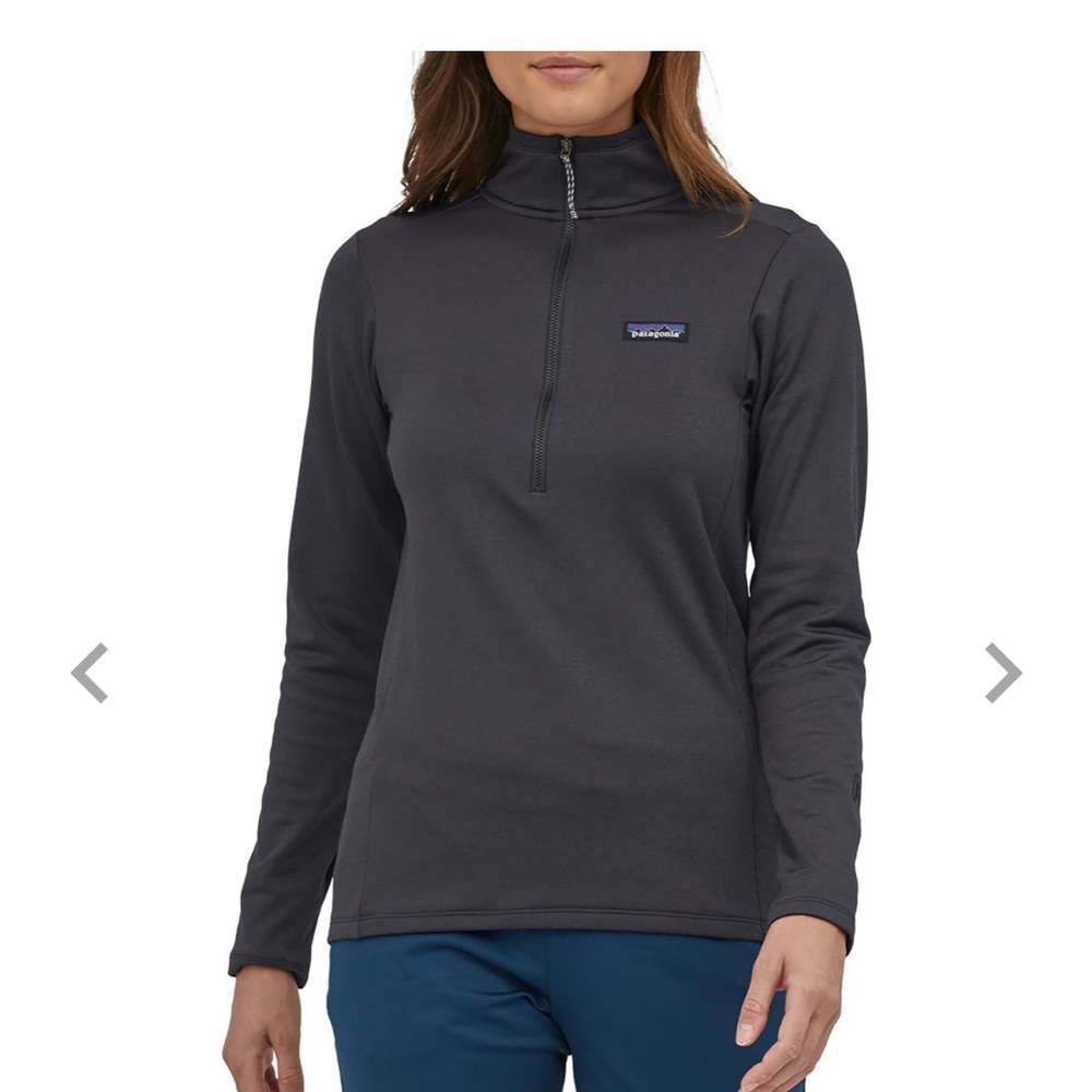 Black Patagonia half zip